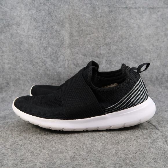 Athletic Works Shoes Men 9 Slip On Athletic Trainer Casual Comfort Sneaker Black - Picture 4 of 11